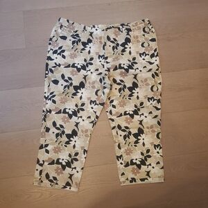 Floral Print Pants